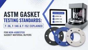 ASTM Gasket Testing Standards F36 F146 and F152 for non-asbestos gasket material buyers